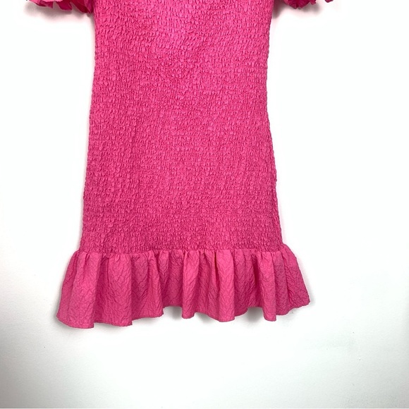 Zara Puff Sleeve Mini Dress - Picture 3 of 13